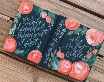 Hand-painted ESV Journaling Bible