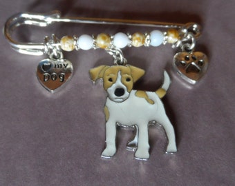 RESERVEDSOLD ALI Antique Solid Silver Jack Russel Dog Bracelet Charm Necklace Pendant Hunting Dog Canine Animal Mens 925 Womens Charms