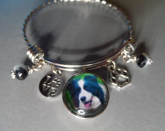 border collie bracelet