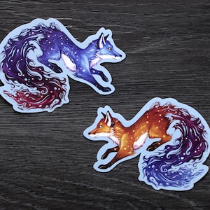 Adesivi in vinile Space Fox