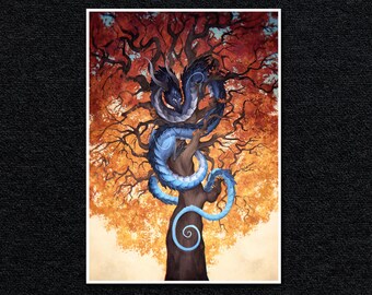 Flame Tree - A4 Print