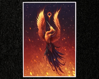 Solar Arising - Phoenix A4 Print