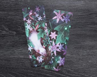 Collecting Star Flowers - Rat Bookmark