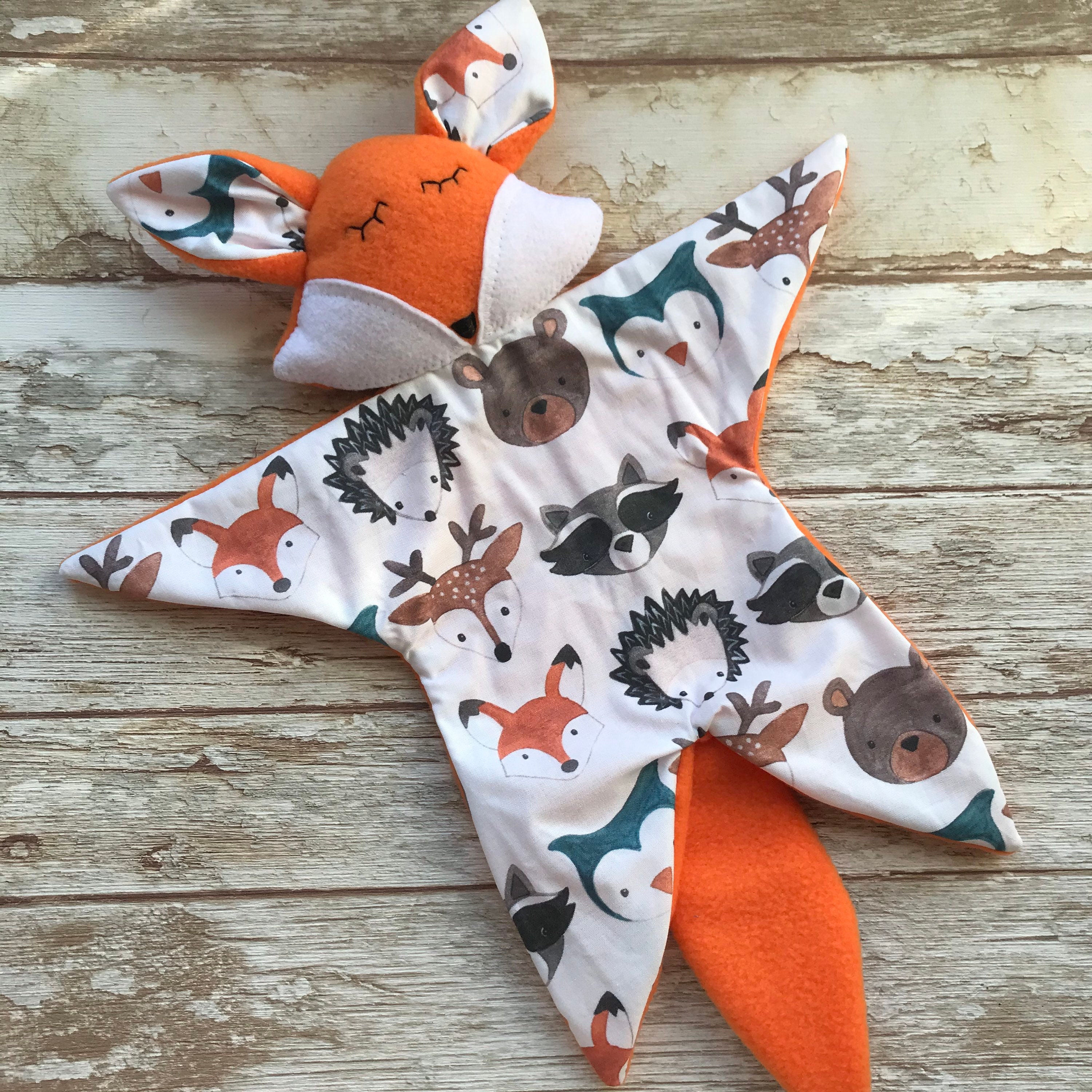 fox baby comforter