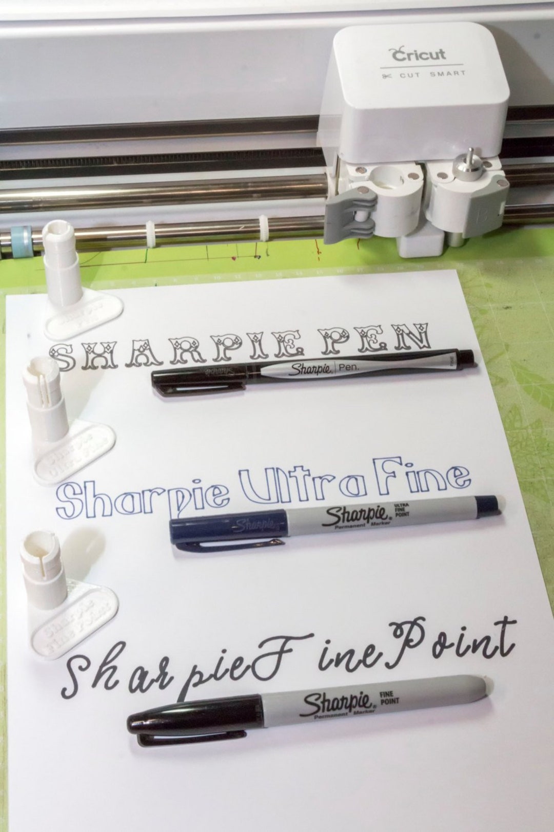 Ultra Fine Point or Fine Point Sharpie Adapter for the Cricut® Maker and  Explorers — Zacarias Engineering