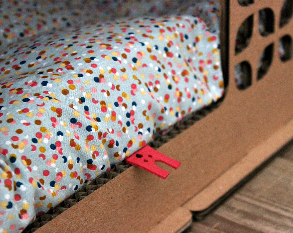 Cardboard Cat House Cardboard Cat Box Cat Playhouse Etsy