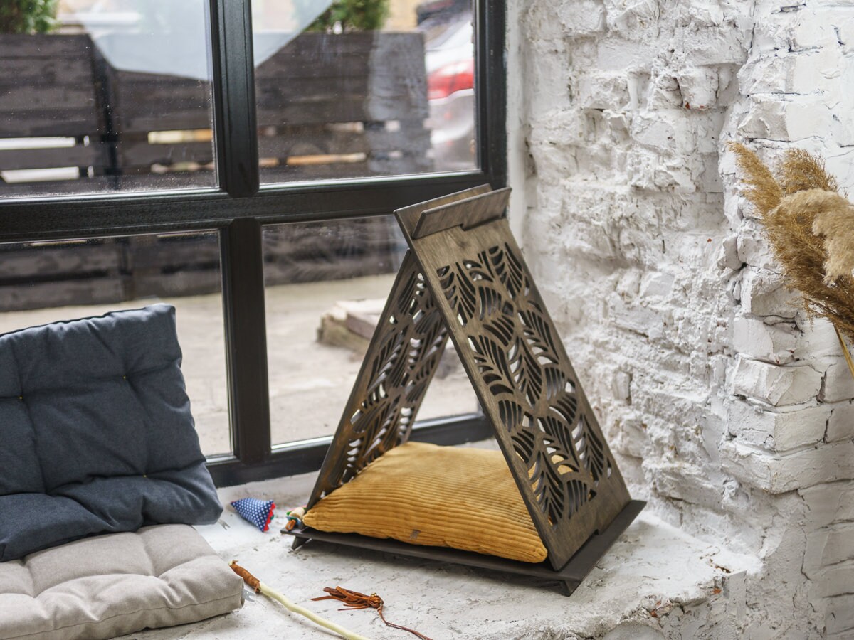 cat tipi bed