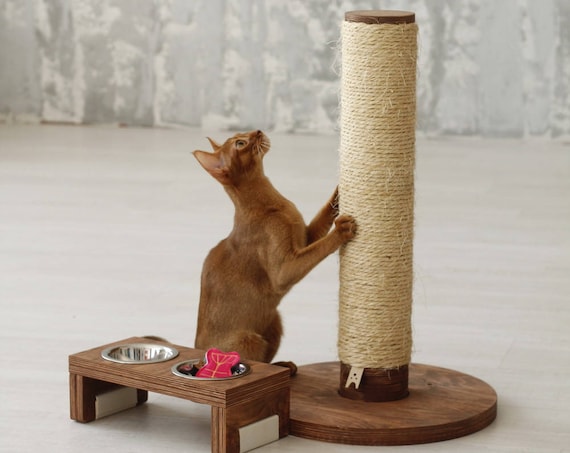 etsy cat scratching post