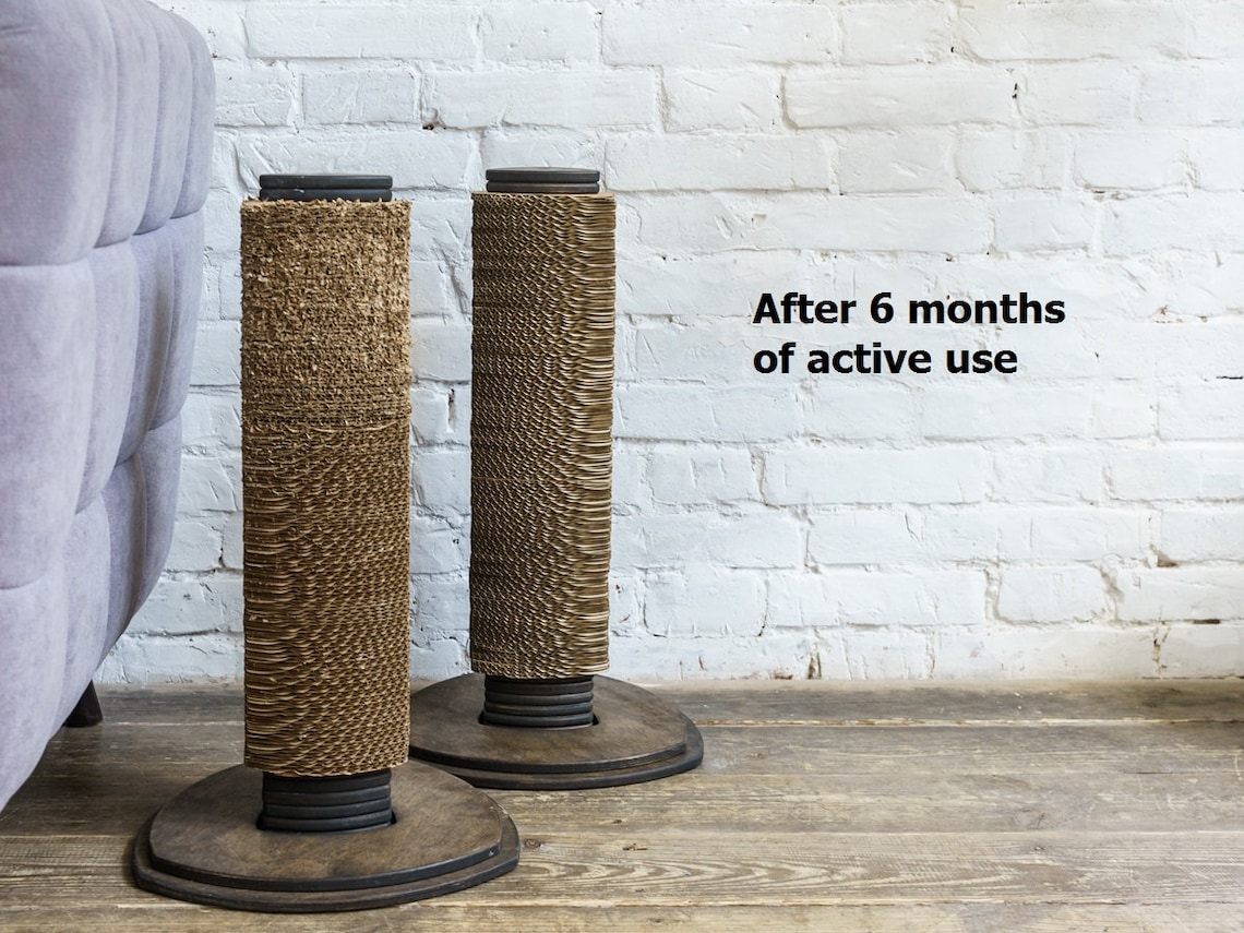 cardboard-cat-scratchercat-scratch-tree-cat-scratching-post-etsy