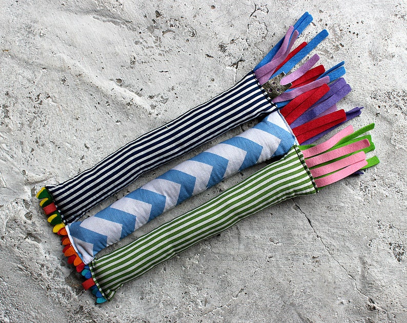 Cat Toys Catnip Pillow Toy. Cat Kick Stick Cat Play Stick Etsy