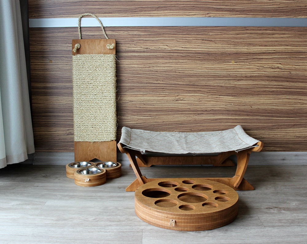 Katzenmöbel SET Für deine Katze. Katzen Hängematte - Il Fullxfull.1497445997 3sbf