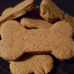 Natural Peanut Butter Dog Treats 1/2 LB