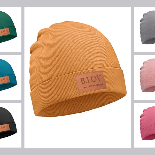 Women's autumn/winter cap B.LOV by BUBALOVE. SET.