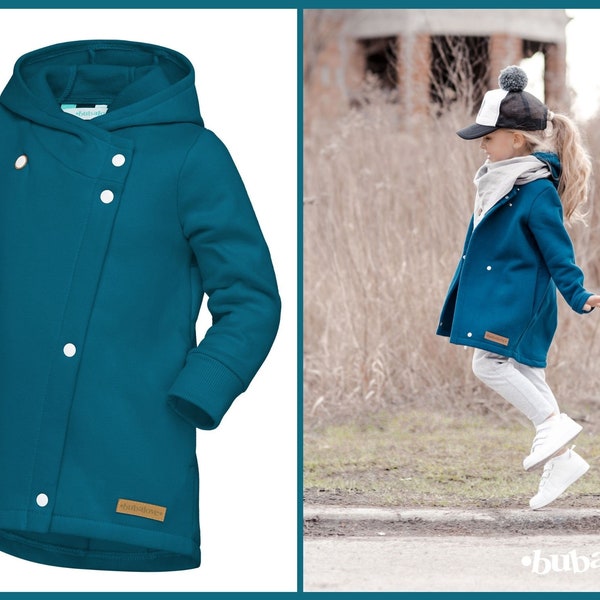 Kinderjacke marine blau. Kindermantel. Jacke für Mädchen .Jacke für  jungen. Frühljacke. Kinder Sweatshirt