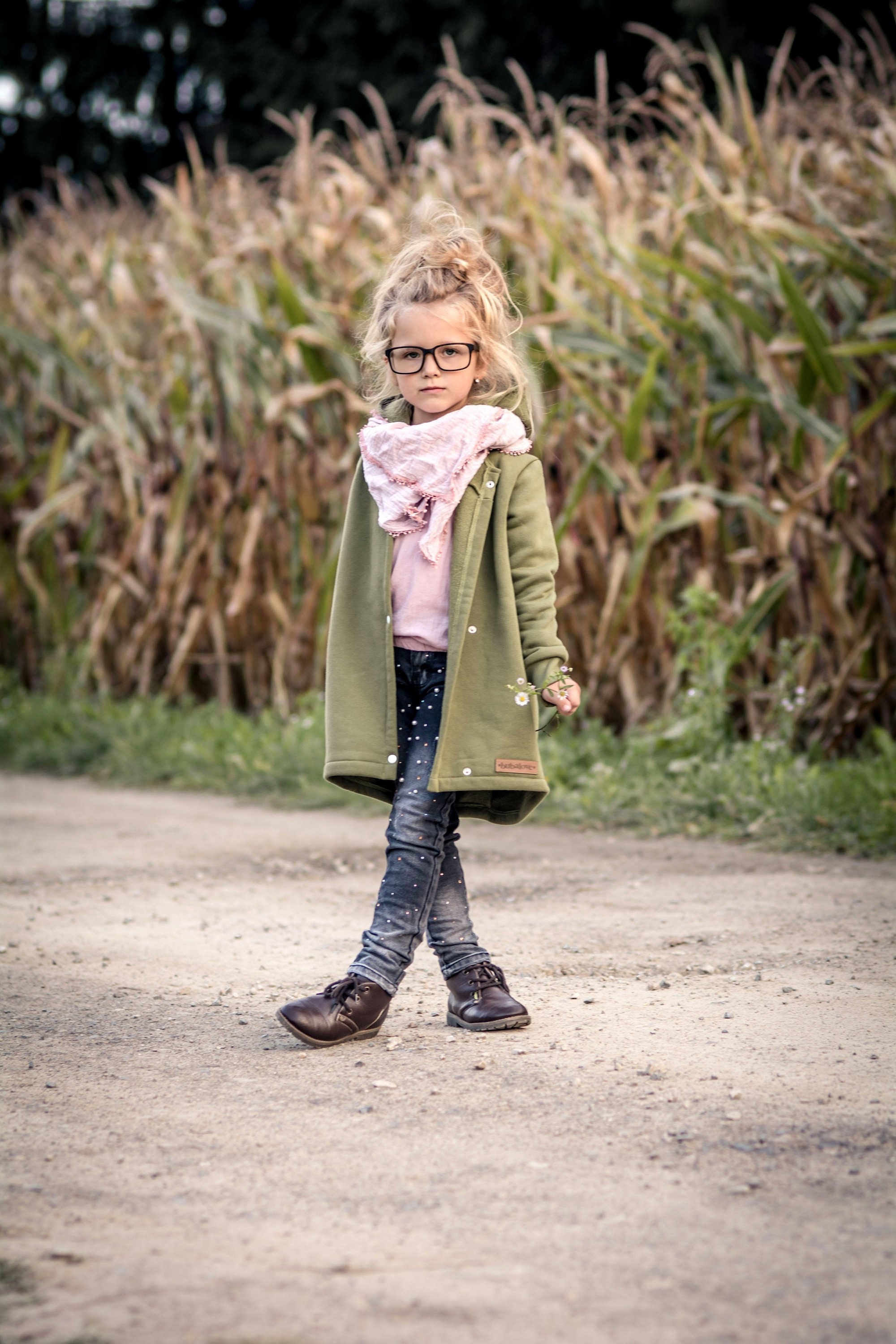 girls olive jacket