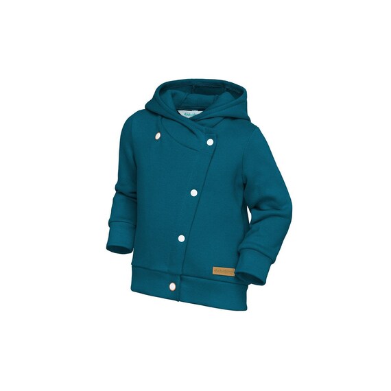 marine blue hoodie