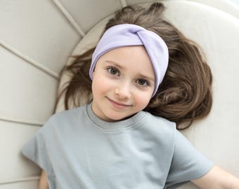 Cotton Baby Headband Set: Soft Stretchy Hair Accessory