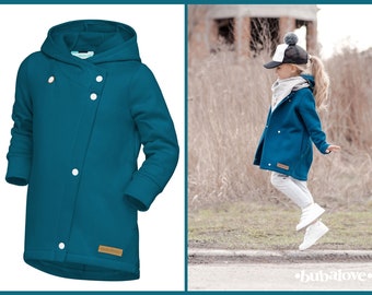 Spring cotton coat with hoodie for boys and girls. 9 colours.