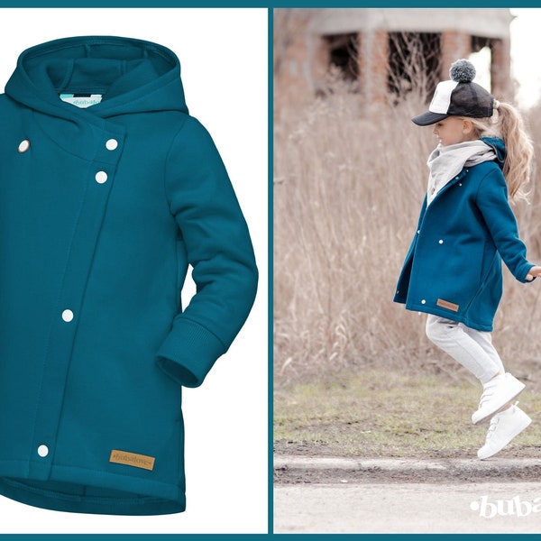 Spring cotton coat with hoodie for boys and girls. 9 colours.