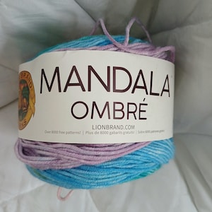 Lion Brand Acrylic Mandela Yarn, Balance, 5.3 Oz, Discontinued