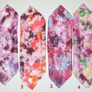 Hand Dyed Silk Hankies, Ladies Hankies, Unique Hankies, Handkerchiefs for Women, Colorful,Light, One of a Kind, Under 10, Purse Silk