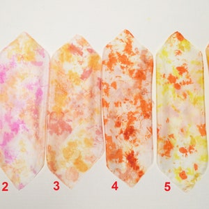 Hand Dyed Silk Hankies, Ladies Hankies, Unique Hankies, Handkerchiefs for Women, Colorful,Light, One of a Kind, Under 10, Purse Silk