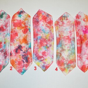 Hand Dyed Silk Hankies, Ladies Hankies, Unique Hankies, Handkerchiefs for Women, Colorful,Light, One of a Kind, Under 10, Purse Silk