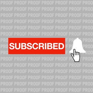 YouTube Subscribe and Bell Ring Animation with Sounds image 1