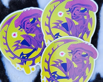 Alien Vinyl Sticker