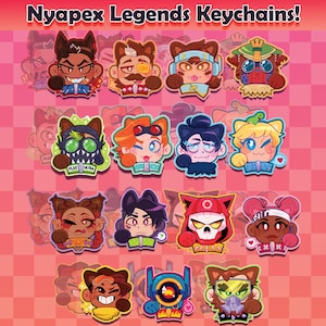 Apex legends 3D keychains (RETIRED!)