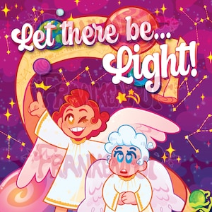 Good Omens - Let There Be Light Print