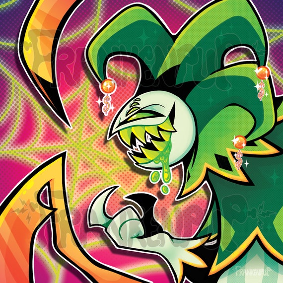 Mammon & Ozzie Helluva Boss Prints - Etsy