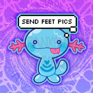 Wooper Requires Pics Sticker