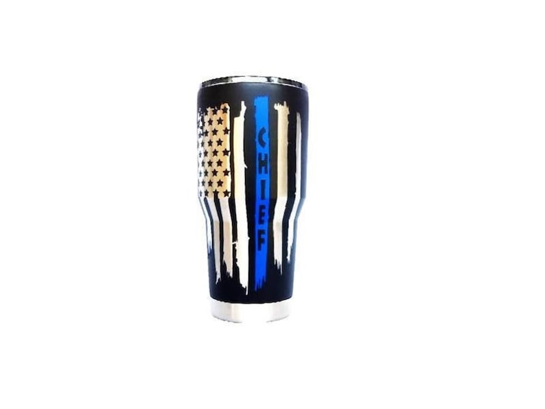 Us Paracord tipo II pulsera-policía-Thin Blue Line-policía pulsera-Handmade