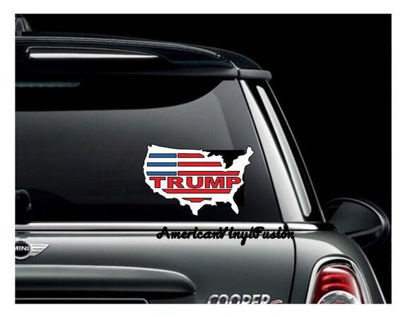 Deplorable Vinyl Decal Funny Car Truck StickerMAGA Trump Politics