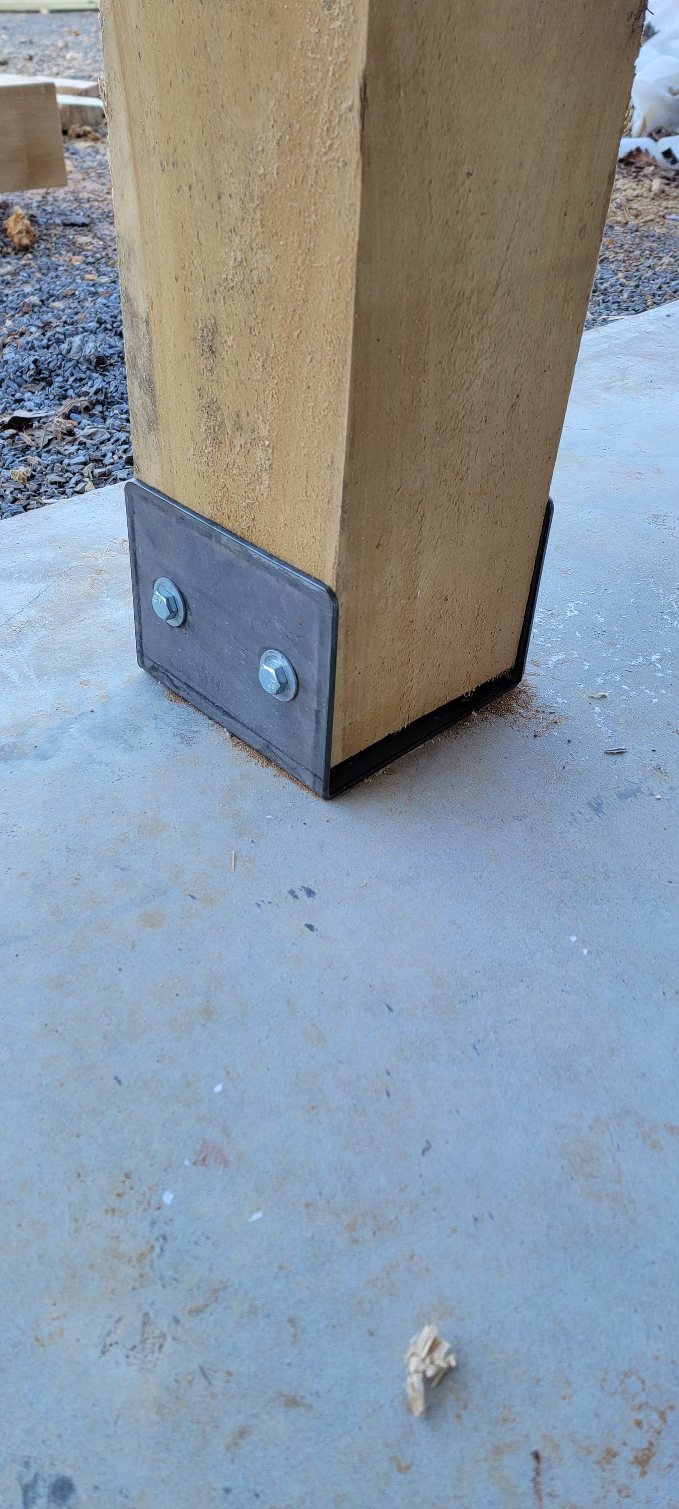 Heavy Duty Steel Timber Frame Post Anchors - Etsy