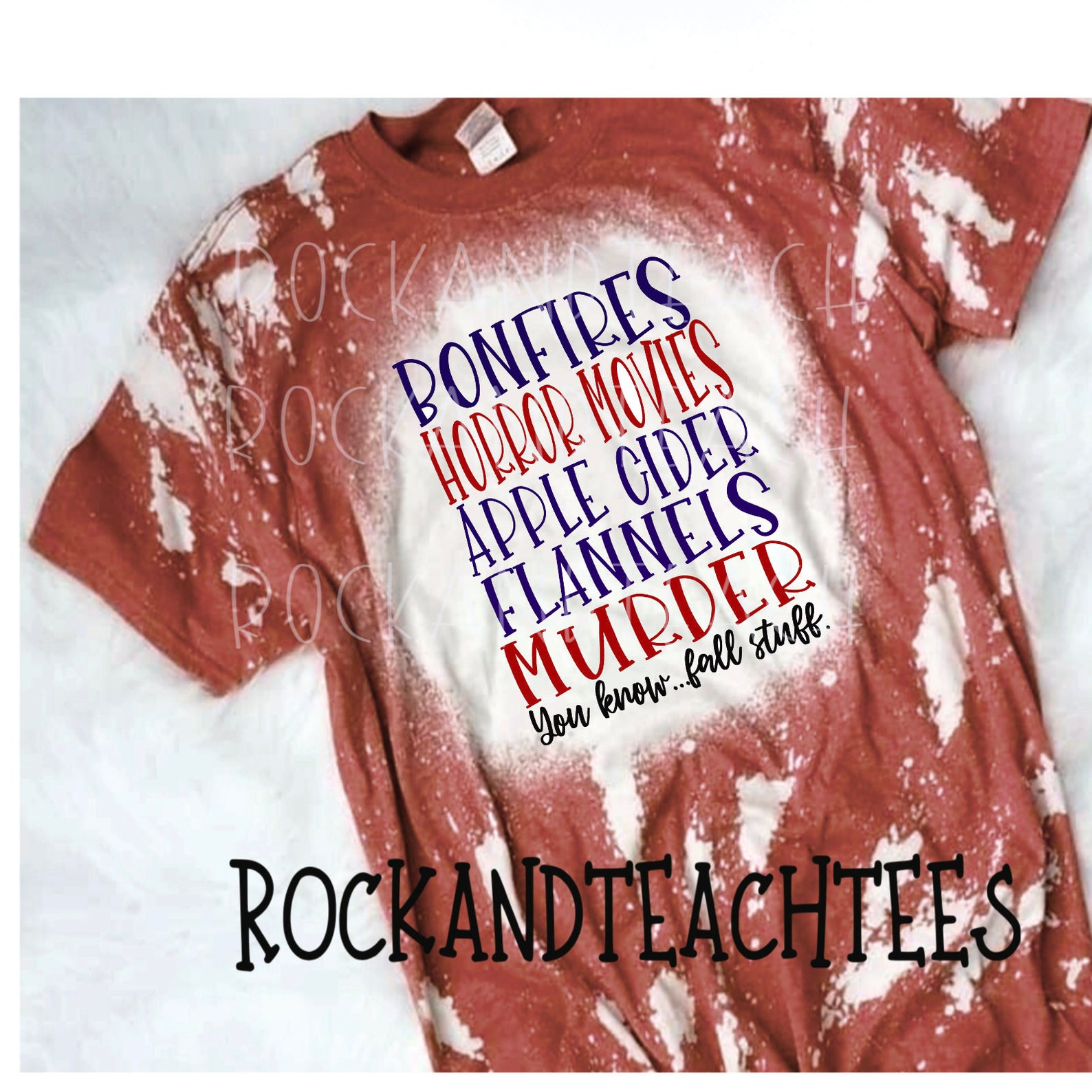 bleached thanksgiving shirts