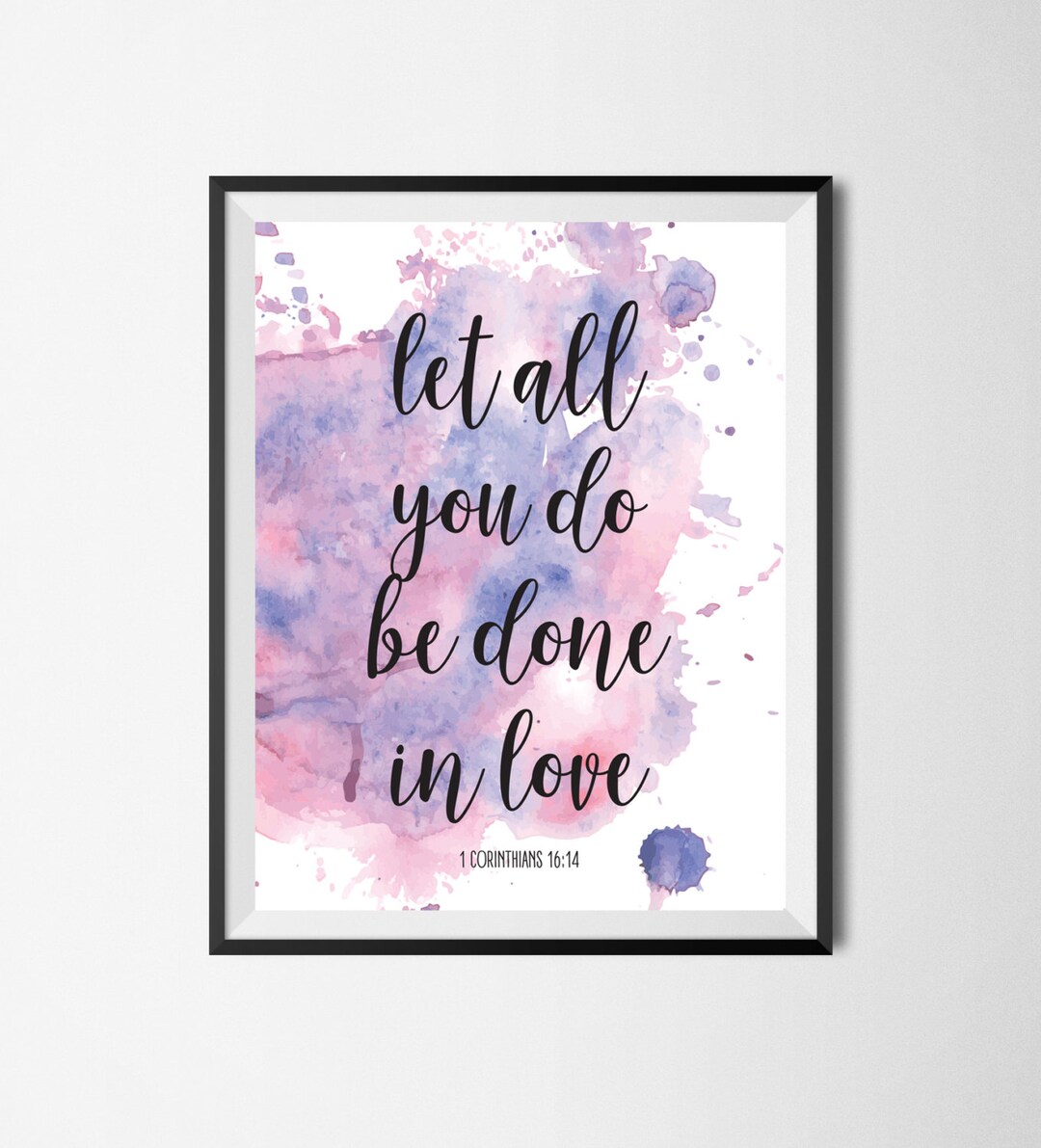 Watercolor Watercolor Print Watercolor Art Inspirational Quote Quote ...