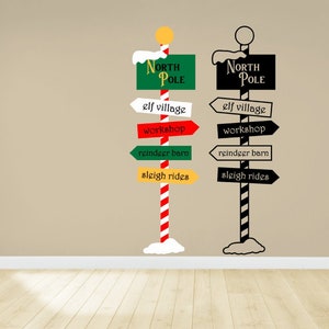 Noordpool Sign Post SVG File Cutting Template