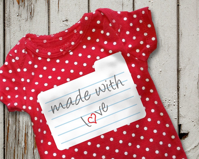 Made with Love Recipe Card SVG File Cutting Template image 1