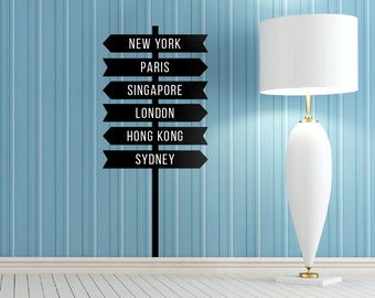 Customizable Sign Post SVG File