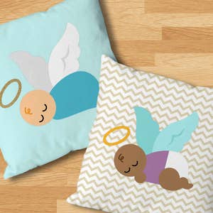Angel Baby SVG File Cutting Template