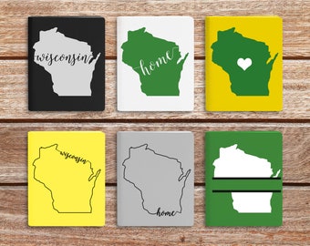 State of Wisconsin SVG Datei Schneidevorlage Set