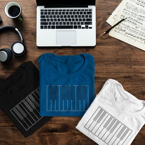 Rhinestone Piano Keys SVG File Template