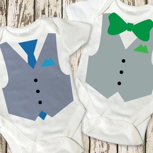 Veste Tie and Bow Tie Set SVG File Cutting Template