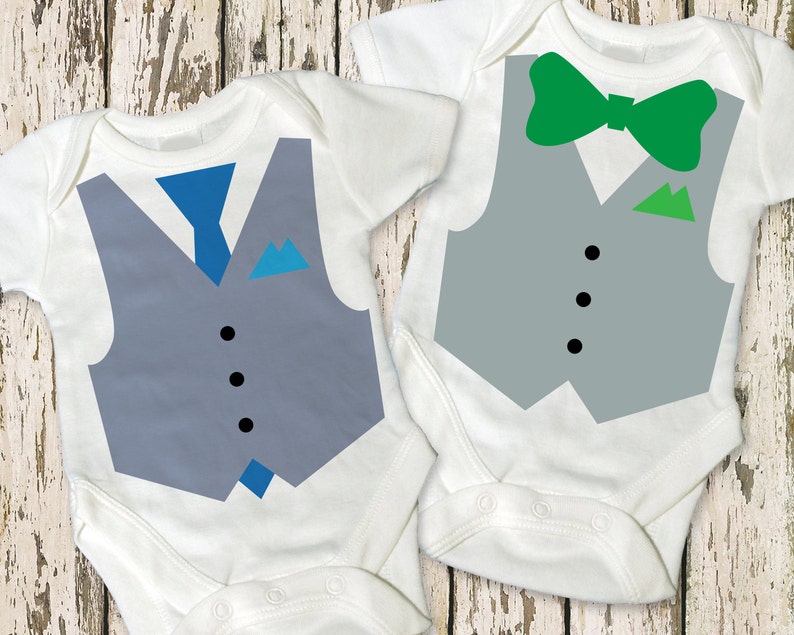 Download Vest Tie and Bow Tie Set SVG File Cutting Template | Etsy