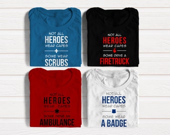 Medical And First Responder Heroes Set SVG File Cutting Template