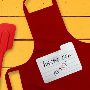 Hecho Con Amor Made with Love SVG Datei Schneidevorlage