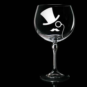 Top Mütze und Monocle SVG Datei Schneidevorlage