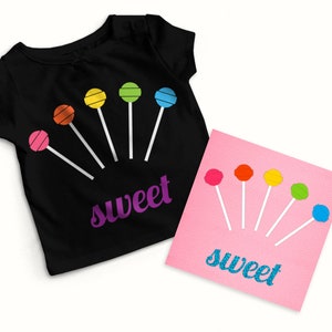 5 Lollipops SVG File Cutting Template